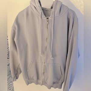Light blue Brandy Melville zip up